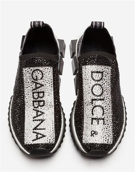 dolce gabbana crystal shoes|dolce and gabbana denim shoes.